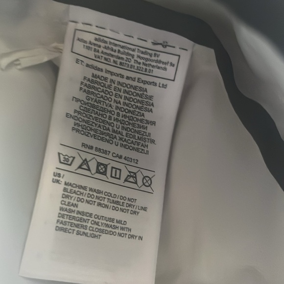 ADIDAS Originals Camouflage Windbreaker Multicolor Men's Hooded Jacket Medium - Picture 12 of 13